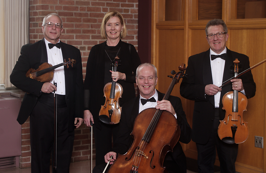 Kentland String Ensembles String Quartet Group Photo