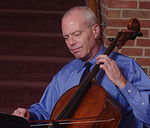 Kentland String Ensembles, Founder Photo, Michael Koscso, cello